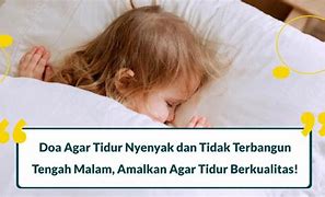 Doa Agar Anak Cepat Tidur Malam